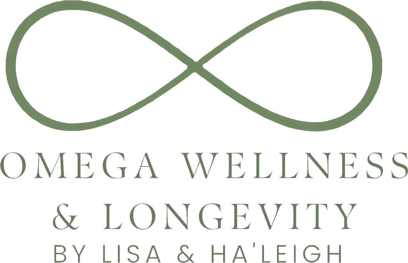 Omega Wellness & Longevity, by Lisa & Ha'Leigh logo
